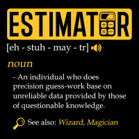 Estimator Estimating Calculations Jobs T Shirt Youth Jogger | Artistshot