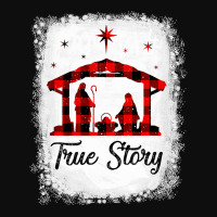 Christian Jesus Christmas Nativity True Story Of Jesus Birth With Red  Crop Top | Artistshot