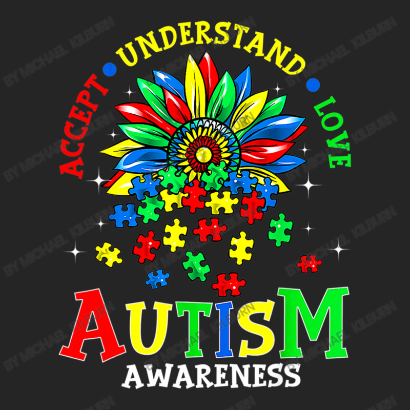 Autism Awareness Accept Understand Love Funny Unisex Hoodie by Michael	Kilburn | Artistshot