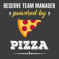 Reserve Team Manager Powered By Pizza Funny Gift Men's Polo Shirt | Artistshot