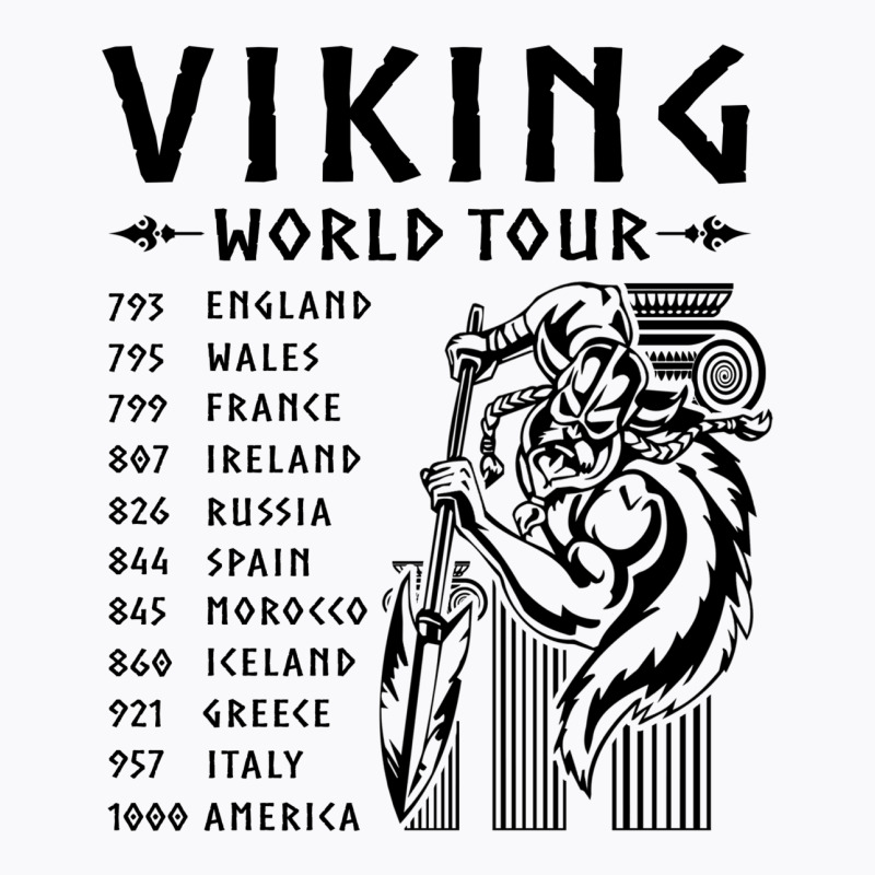 Gift Chalet Viking World Tour T-Shirt Small