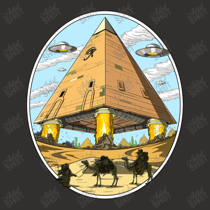 Hippie Alien Egyptian Pyramids 306 Champion Hoodie | Artistshot