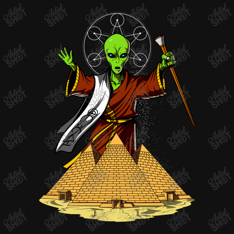 Hippie Alien Egyptian Pyramids 362 Skinny Tumbler | Artistshot