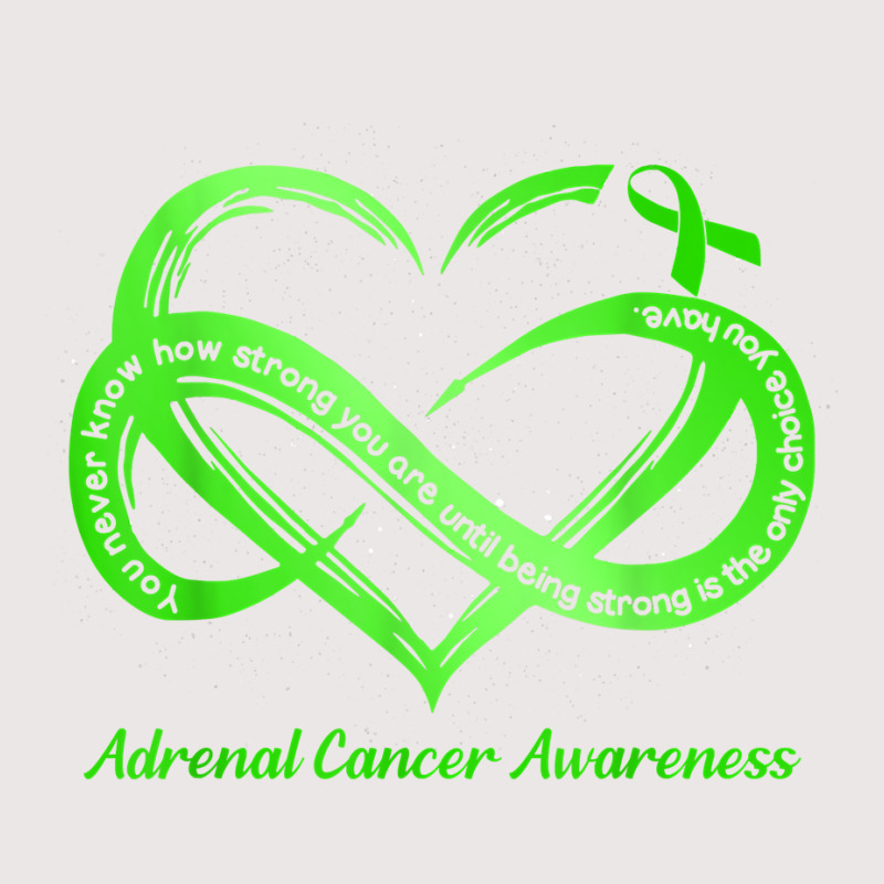 Strong Is The Only Choice Adrenal Cancer Warrior Awareness T Shirt Pocket T-shirt | Artistshot