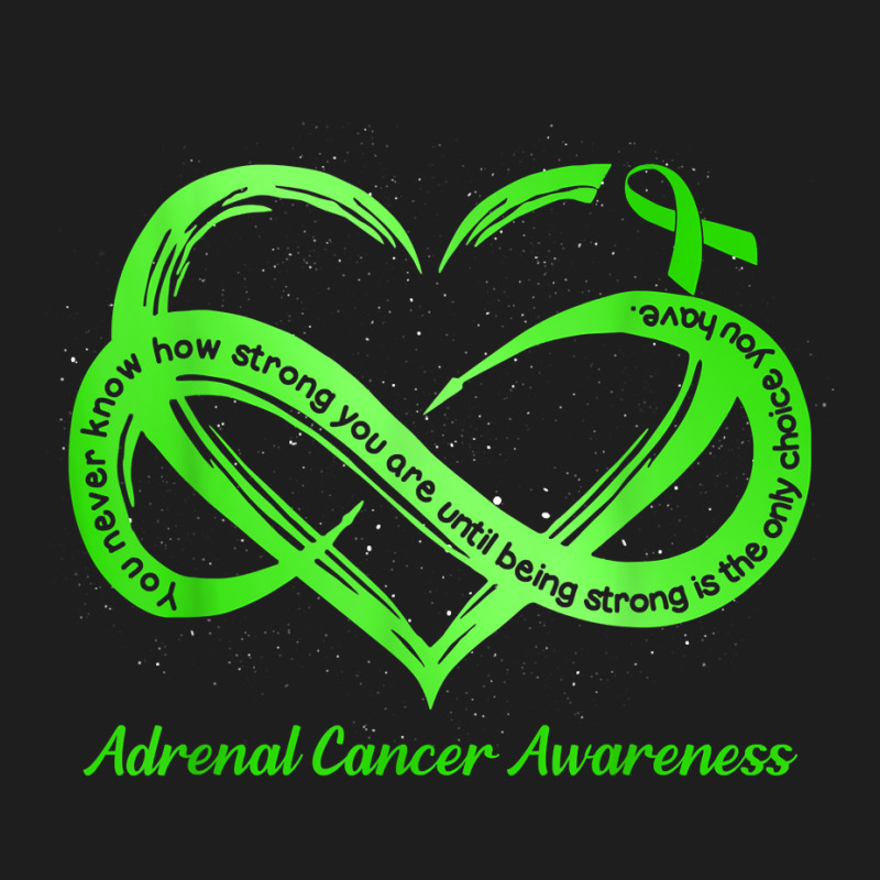 Strong Is The Only Choice Adrenal Cancer Warrior Awareness T Shirt Classic T-shirt | Artistshot