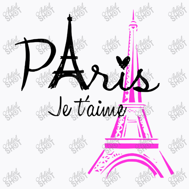 I Love Paris Eiffel T-Shirt by Begegeg | Artistshot