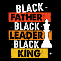 Black Father Black Leader Black King T  Shirt Black Father Black Leade Adjustable Cap | Artistshot