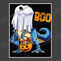 Ghost Dinosaur T Rex Funny Boo Halloween Gifts Men Pumpkin Vintage T-shirt | Artistshot