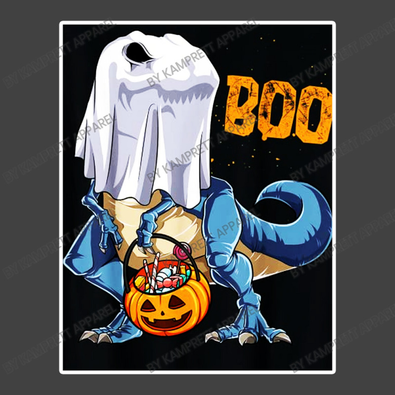 Ghost Dinosaur T Rex Funny Boo Halloween Gifts Men Pumpkin Vintage T-shirt | Artistshot