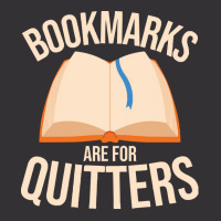 Books T  Shirt Bookmarks Are For Quitters Funny Book Lover Librarian T Vintage Hoodie | Artistshot