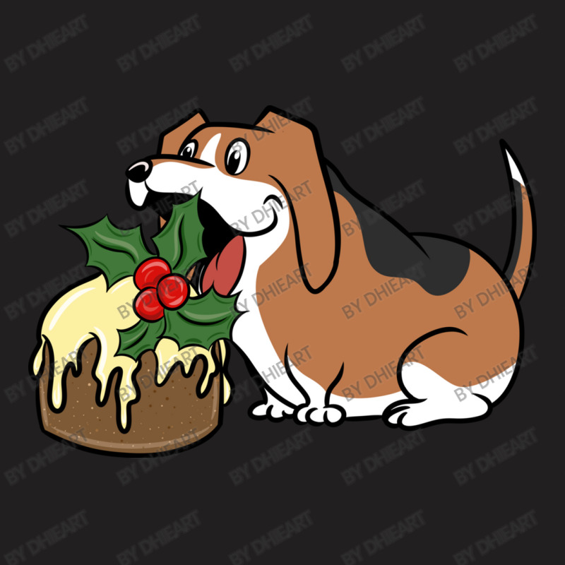 Funny Beagle Xmas Holiday Cake Christmas T-shirt | Artistshot