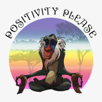 Positivity Please For Light Ladies Fitted T-shirt | Artistshot