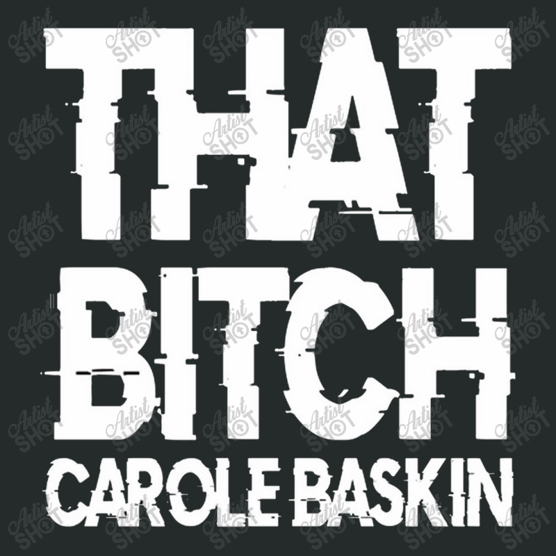 That Bitch Carole Baskin Women's Triblend Scoop T-shirt by Damian | Artistshot