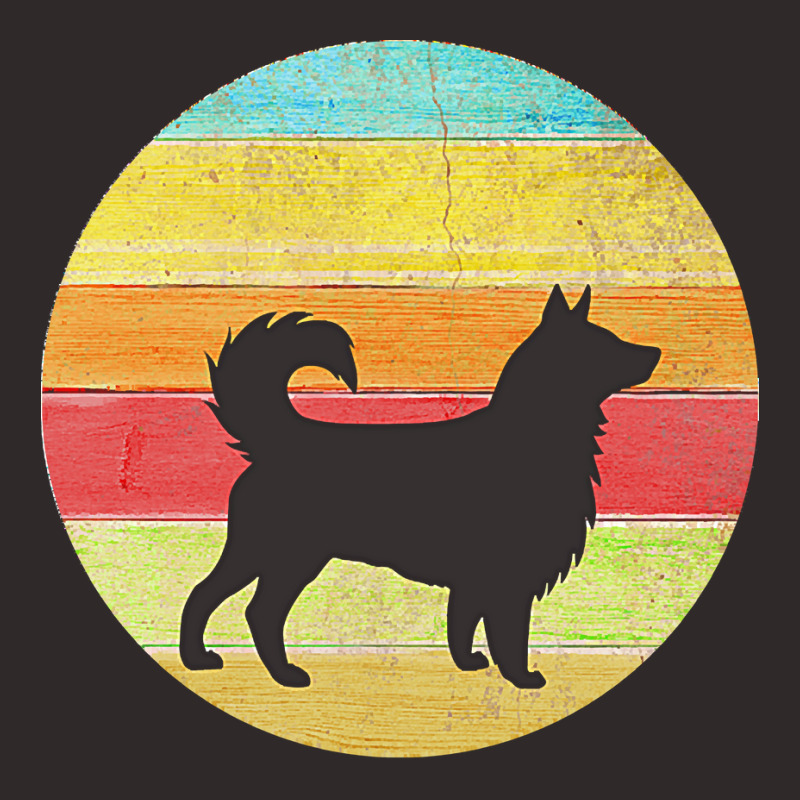 Border Collie Vintage T  Shirt Border Collie Vintage Rainbow Silhouett Racerback Tank by theaney | Artistshot