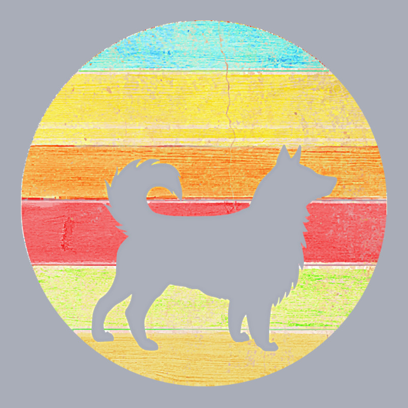 Border Collie Vintage T  Shirt Border Collie Vintage Rainbow Silhouett Tank Dress by theaney | Artistshot