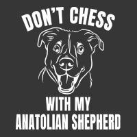 Chess Dog Anatolian Shepherd Funny T  Shirt Don't Chess With My Anatol Toddler Hoodie | Artistshot