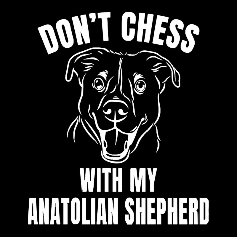 Chess Dog Anatolian Shepherd Funny T  Shirt Don't Chess With My Anatol Women's V-Neck T-Shirt by reichelzakary488 | Artistshot