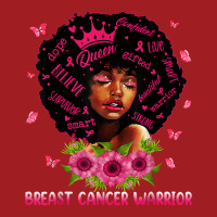 Black Women Black Queen Breast Cancer Warrior Pink Ribbon T Shirt Waist Apron | Artistshot