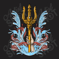 Poseidon Trident T-shirt | Artistshot