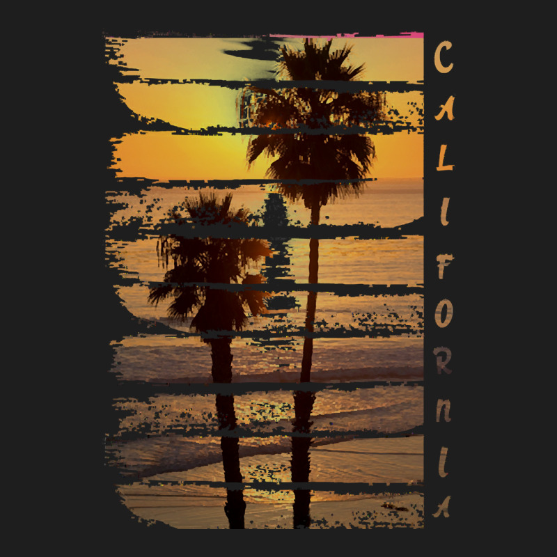 California Beach Paradise T  Shirtcalifornia Beach Vibes Summer Idea T Classic T-shirt by theaney | Artistshot