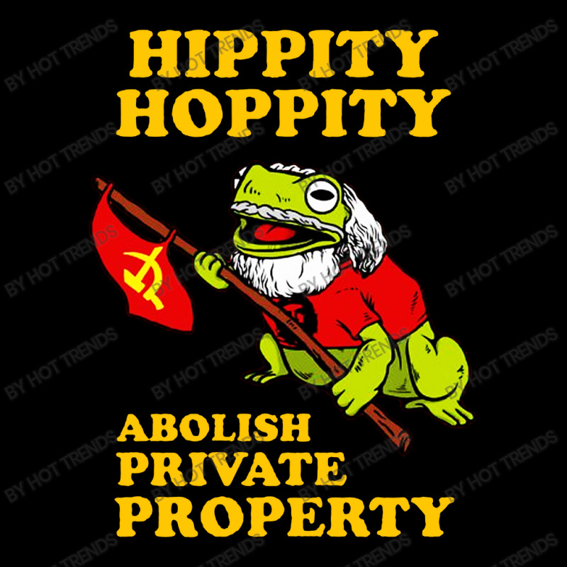 Hippity Hoppity Abolish Private Property Essential Cropped Sweater by Hot Trends | Artistshot