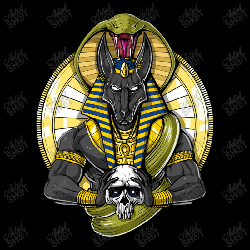 Hippie Egyptian Mythology God Anubis Adjustable Cap by criticizematter | Artistshot