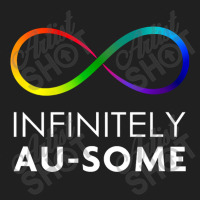 Red Instead Autism   Infinitely Au Some Infinity Ladies Polo Shirt | Artistshot