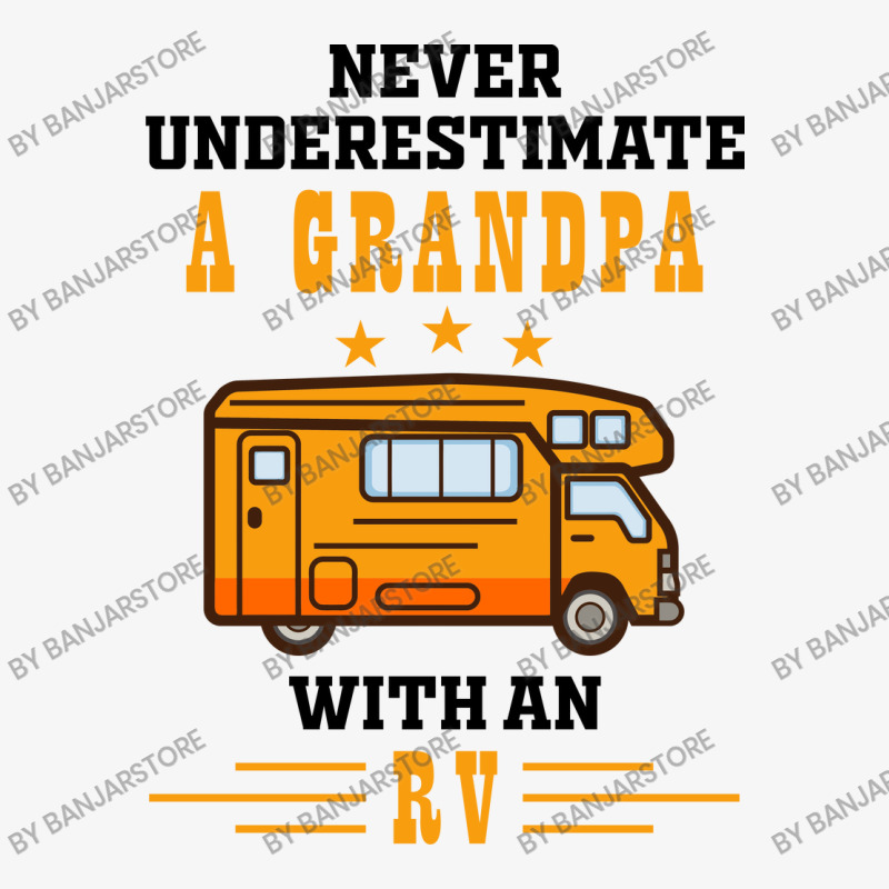 Grandpa With An Rv (1) Ladies Fitted T-Shirt by banjarstore | Artistshot