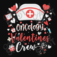 Oncology Valentines Tee Nurse Crew Family Group Nursing Crop Top | Artistshot