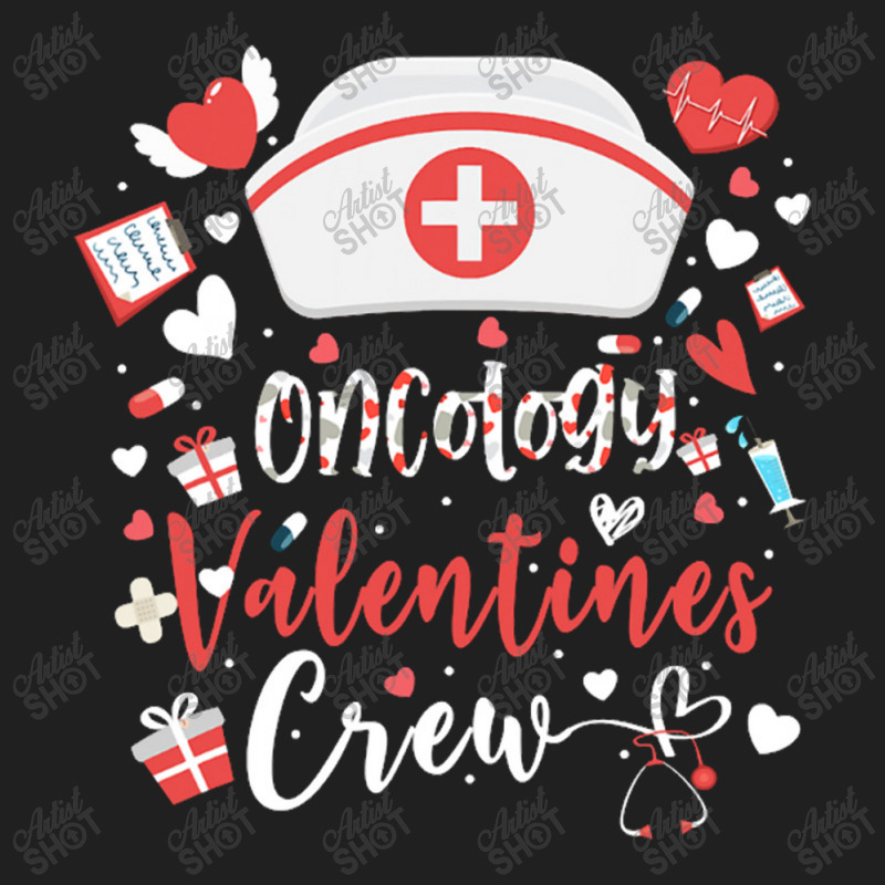 Oncology Valentines Tee Nurse Crew Family Group Nursing Ladies Polo Shirt by daniellepaine | Artistshot