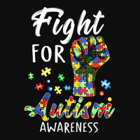 Fight For Autism Awareness World Autism Awareness Day Crop Top | Artistshot