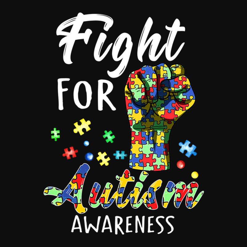 Fight For Autism Awareness World Autism Awareness Day Crop Top by BrennleyBrown | Artistshot