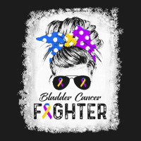 Woman Bladder Cancer Fighter T  Shirt Woman Bladder Cancer Fighter Blu Hoodie & Jogger Set | Artistshot