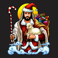 Christian Santa Jesus Christmas Christian Savior Nativity Toy Holiday  T-shirt | Artistshot