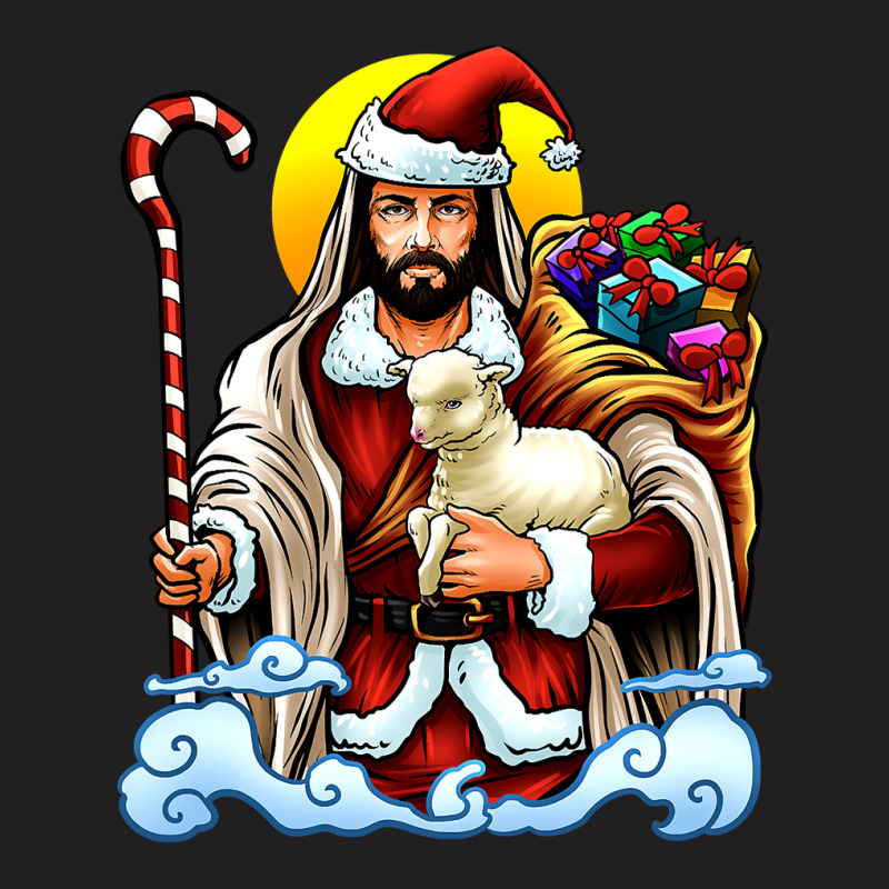 Christian Santa Jesus Christmas Christian Savior Nativity Toy Holiday  T-Shirt by golferu | Artistshot