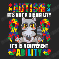 Its Not A Disability Different Ability Autism Raccoon Unisex Hoodie | Artistshot