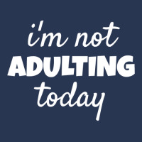 I'm Not Adulting Today Sarcastic Teen T Men Denim Jacket | Artistshot