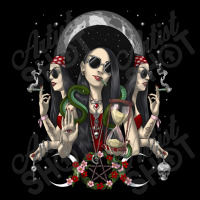 Hippie Hecate Triple Moon Goddess Pocket T-shirt | Artistshot