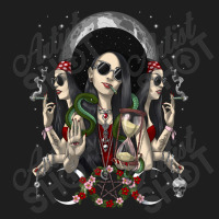 Hippie Hecate Triple Moon Goddess Classic T-shirt | Artistshot