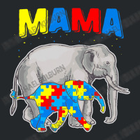 Mama Elephant Autism Awareness Crewneck Sweatshirt | Artistshot