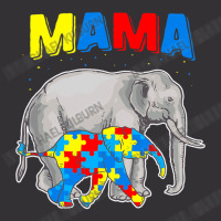 Mama Elephant Autism Awareness Vintage Hoodie | Artistshot