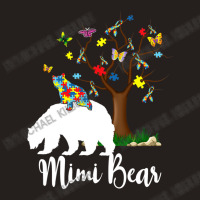 Mimi Bear Autism Awareness Love Support Tank Top | Artistshot