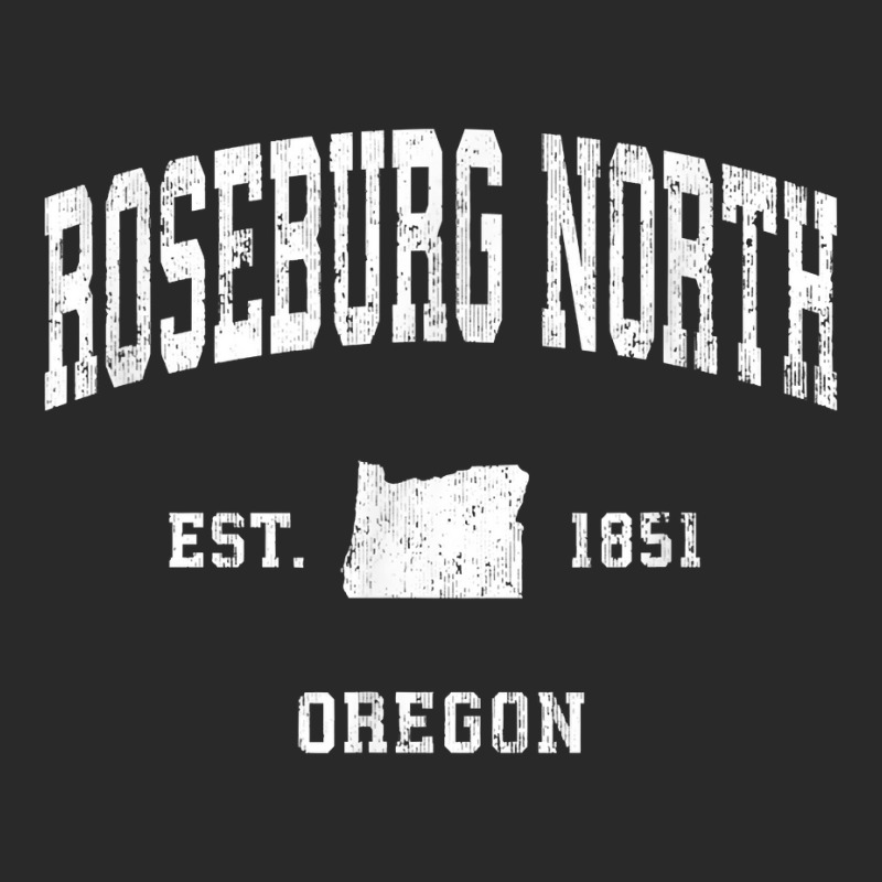 Roseburg North Oregon Or Vintage Athletic Sports Design T Shirt Printed hat by kewisharemeliadq | Artistshot