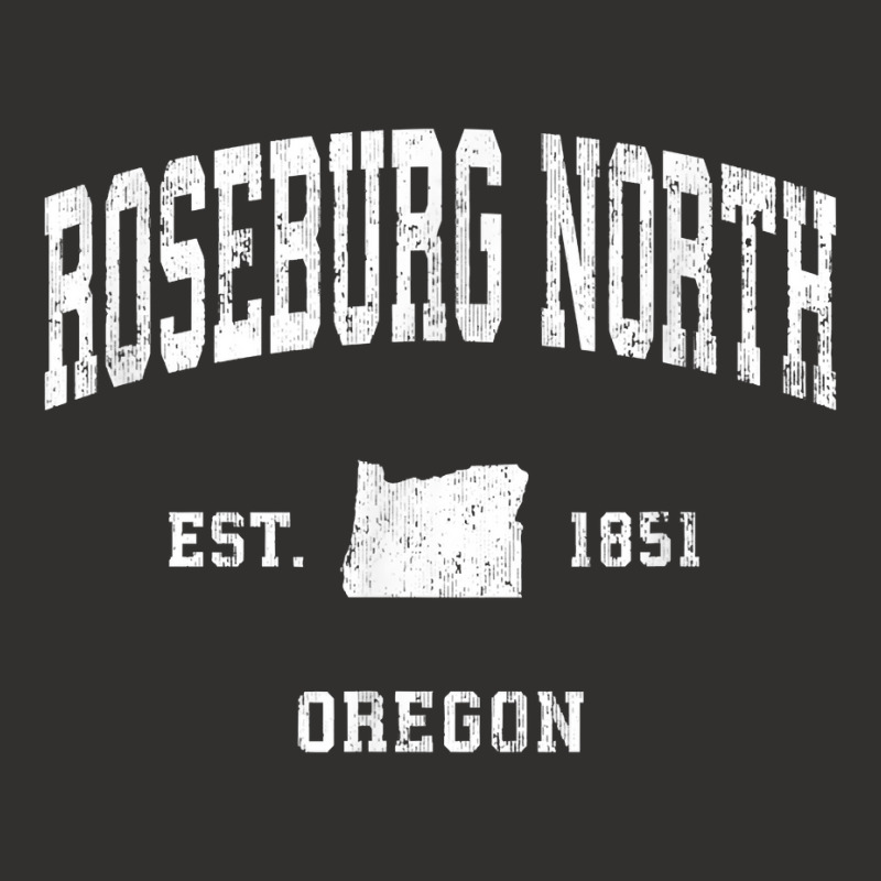 Roseburg North Oregon Or Vintage Athletic Sports Design T Shirt Champion Hoodie by kewisharemeliadq | Artistshot