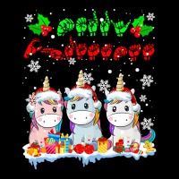 Unicorn Pony Merry Christmas Cute Xmas Unicorn Asl Sign Language Famil Legging | Artistshot