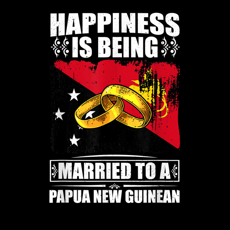 Happiness Is Being Married To A Papua New Guinean T Shirt Long Sleeve Baby Bodysuit | Artistshot