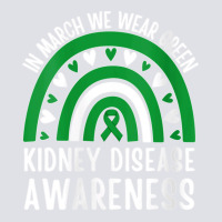 Womens In March We Wear Green Rainbow Kidney Disease Awareness V Neck  Bucket Hat | Artistshot