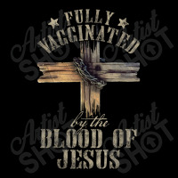 Jesus Christian Jesus Lover Fully Vaccinated By The Blood Of Jesus 701 Men's Long Sleeve Pajama Set | Artistshot