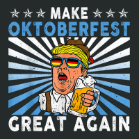 Make Oktoberfest Great Again Funny Trump Drink Beer Mug Gift T Shirt Women's Triblend Scoop T-shirt | Artistshot