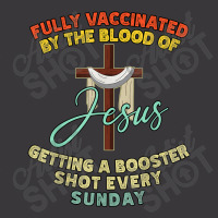 Jesus Fully Vaccinated By The Blood Of Jesus Booster Sunday 523 Ladies Curvy T-shirt | Artistshot